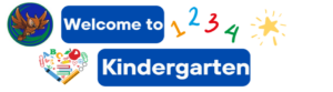 Oakridge owl logo with school images such as numbers, stars, ABCs, pencils, and more.